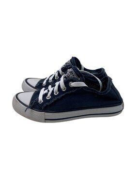 Gotta Flurt Navy Canvas Low Top Sneakers Womens Size 5.5 Casual Shoes